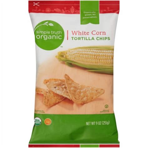 Simple Truth Organic White Corn Tortilla Chips Oz Smiths Food