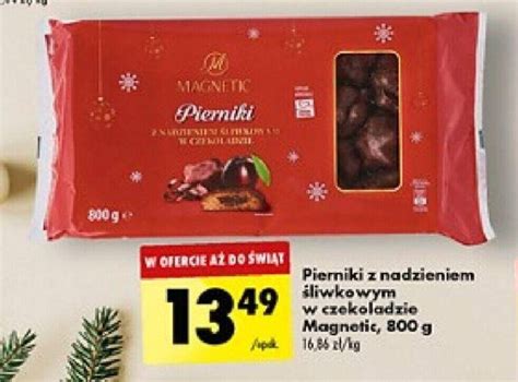 Promocja Pierniki Z Nadzieniem Liwkowym W Czekoladzie Magnetic G