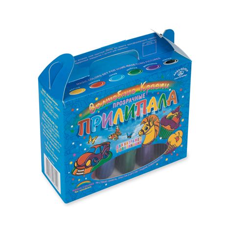 "Аква-колор" Волшебные краски "Прилипала" для создания аппликаций набор ...