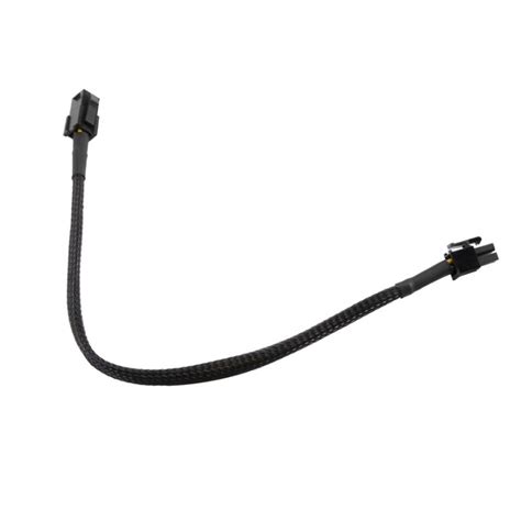 Sleeved ATX 4 Pin P4 Male To ATX P4 Female CPU Power Extension Cable