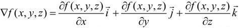 Gradient Of A Scalar Function