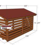 Firewood Shedoverall Dimensions Myoutdoorplans