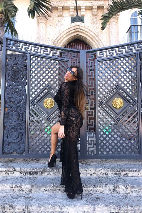 Claudia Romani In Sexy Black Dress Hot Celebs Home