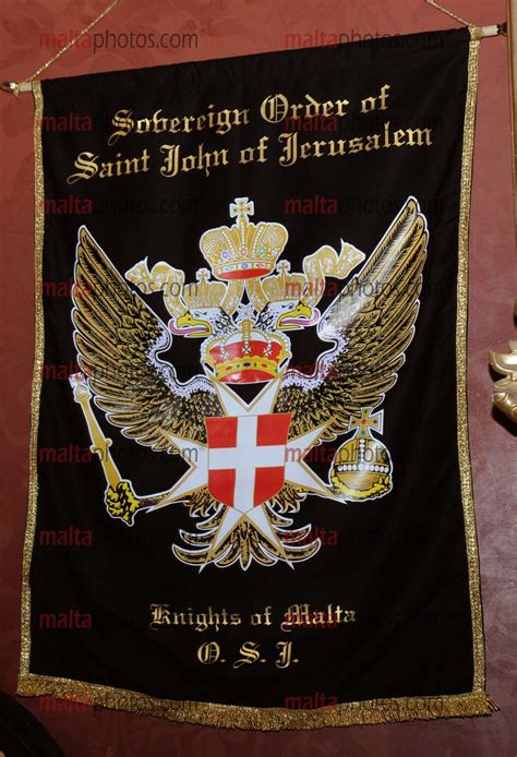 Knights of St John OSJ Crest Emblems - Malta Photos