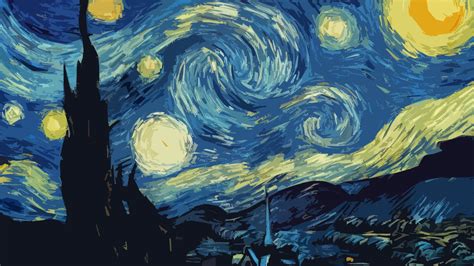 Noite Estrelada De Vincent Van Gogh