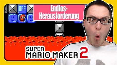 Super Mario Maker 2 Schwierige Endlos Herausforderung An Der Decke