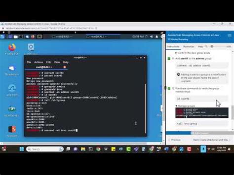 W D Assisted Lab Managing Access Controls In Linux Youtube