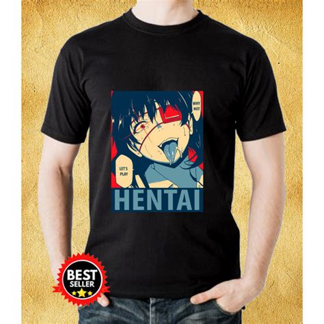 Jual SASASHIRT Kaos Baju Hentai Ahegao Face T Shirt Jakarta Barat Sasa Shirt Tokopedia