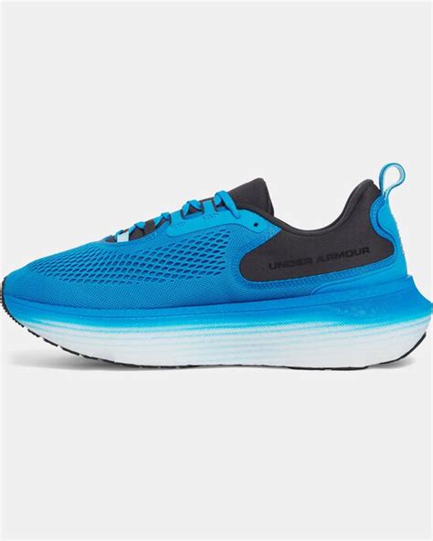 shop  armour ua infinite elite  mens running shoes blue