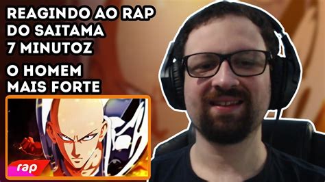 Rap Do Saitama One Punch Man O Homem Mais Forte Nerd Hits React