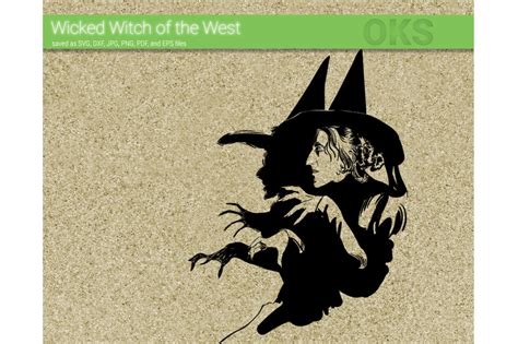 wicked witch svg, wizard of oz svg files, vector, clipart, cricut, dow ...