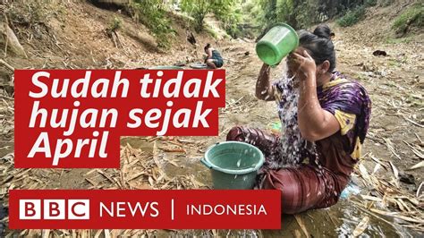 Kekeringan Ekstrem Di Jawa Tengah Menggali Tanah Demi Mendapat Air