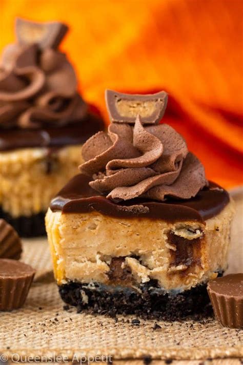 Mini Reese S Peanut Butter Cheesecakes Recipe Queenslee App Tit