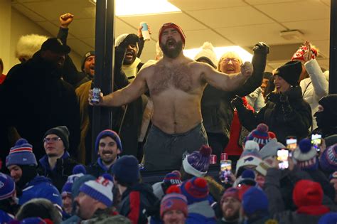 Brotherly love: Jason Kelce strips down in wild celebration of Travis
