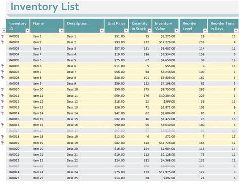 excel spreadsheet templates  small business professional