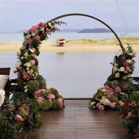 Decoração Com Arco Redondo - Arco Redondo Para Decoração de Festa | Shopee Brasil