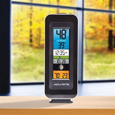 Acurite Digital Wireless Outdoor Black Thermometer In The Thermometer