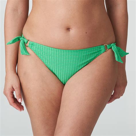 Prima Donna Swim Maringa Bikini Heupslip Met Koordjes Lush Green