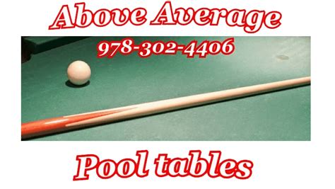 Above Average Pool Tables Leominster