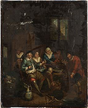 Gillis Van Tilburg Ii Hans Efterf Ljd Olja P Duk Ej Signerad