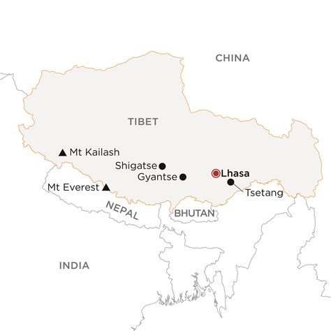 tibet on map of world 4