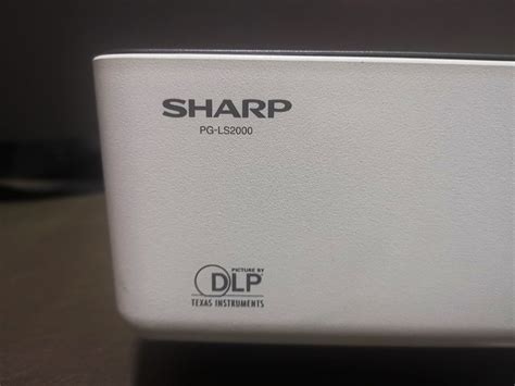 Sharp PG LS2000 TV Home Appliances TV Entertainment Projectors