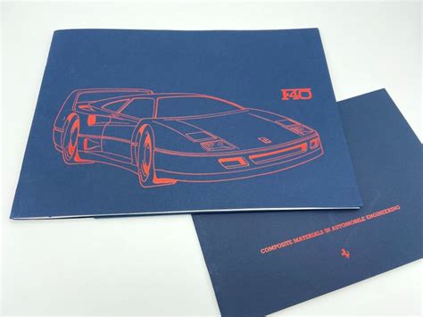 Brochures Catalogi Original Ferrari F Press Release Catawiki