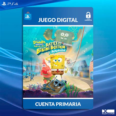 BOB ESPONJA BATTLE FOR BIKINI BOTTOM PS4 DIGITAL
