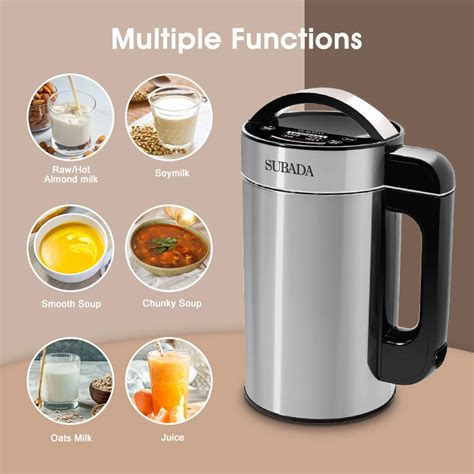 7 In 1 Soup Almond Milk Maker Machine With Stainless Steel Inner For