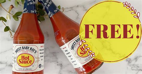 Sweet Baby Ray S Hot Sauce Is FREE At Kroger Reg Price Kroger Krazy