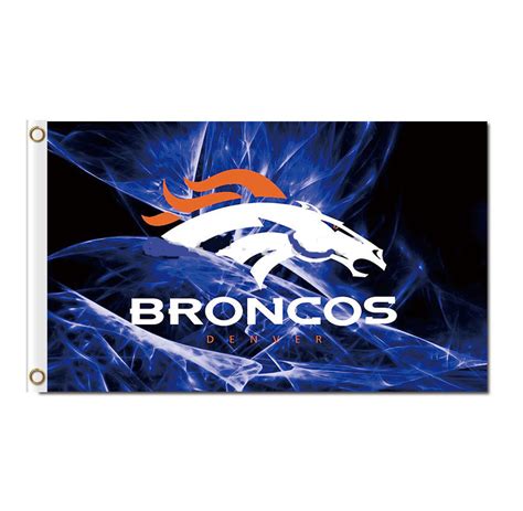 Denver Broncos Flag 3x5ft Denver Broncos Broncos Super Bowl