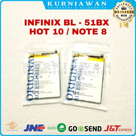 Baterai Infinix BL51BX Hot 10 Note 8 Batrai Lazada Indonesia