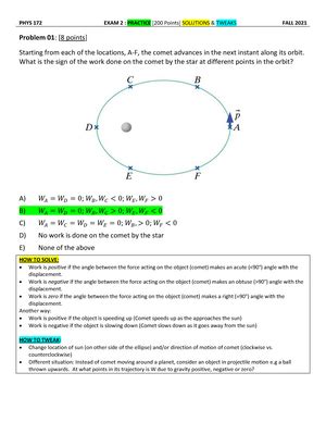 Practice Exam Handwritten Solution Phys Exam Hand Written