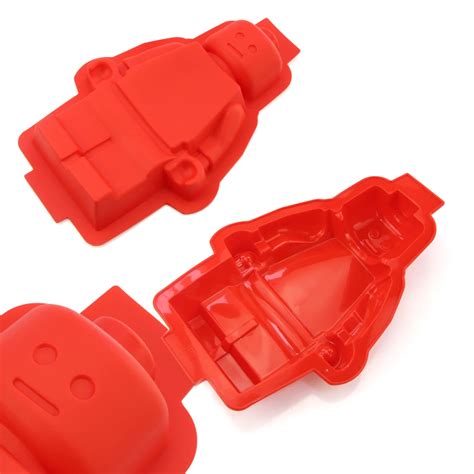 100 Foodgrade Silicone Lego Mold Super Big Robot Lego Ice Mold Baking