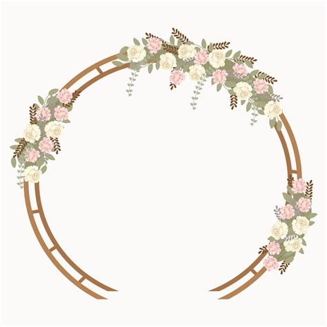 Arco De Flores Desenho