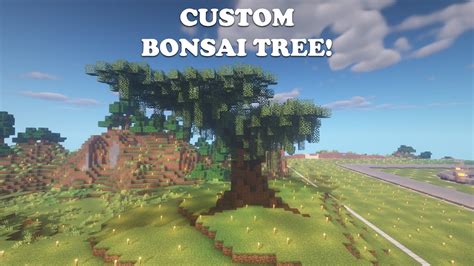 🌳 Minecraft Custom Bonsai Tree 3 Shorts Youtube