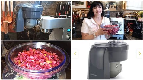 Обзор Насадки Нарезка Кубиками от Kenwood KAX400PL + Винегрет Рецепт ...