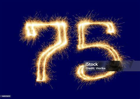 sparkling number  stock photo  image  anniversary