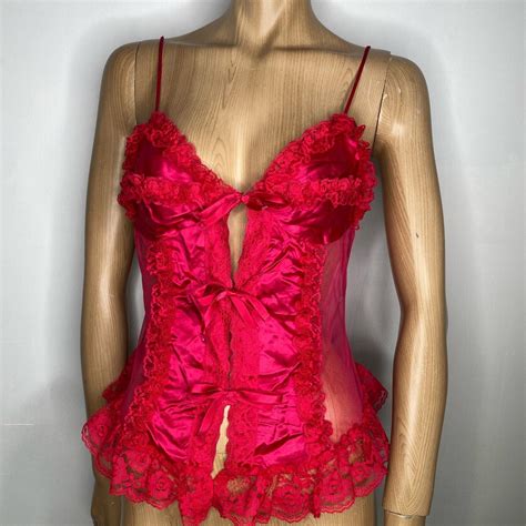 Vintage Lingerie Top Size Medium Stunning Vintage Depop