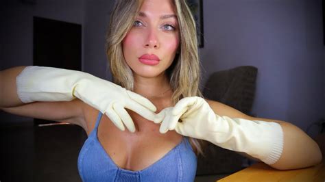 Asmr Latex Gloves Sound Brushing Youtube