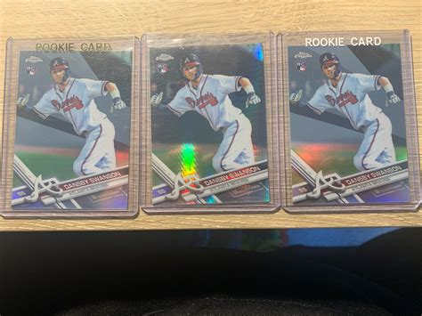 Topps Chrome Prism Refractor Dansby Swanson