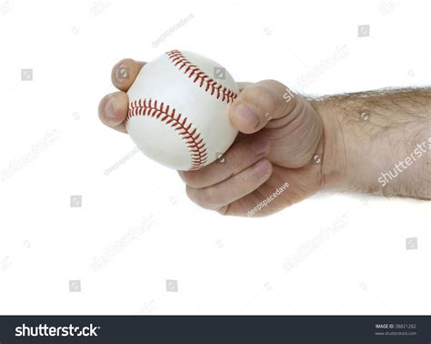 Illustrates How Hold Baseball Throw Curveball Stock Photo 38821282