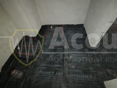 Шумоизоляция пола "плавающая стяжка" – ЖК Зилард