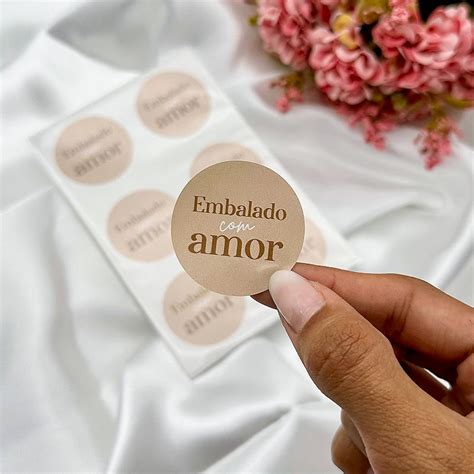 Un Adesivo Embalado Amor Nude Luli Paper