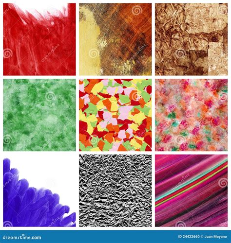 Texturas Y Collage De Los Fondos Foto De Archivo Imagen De Grieta