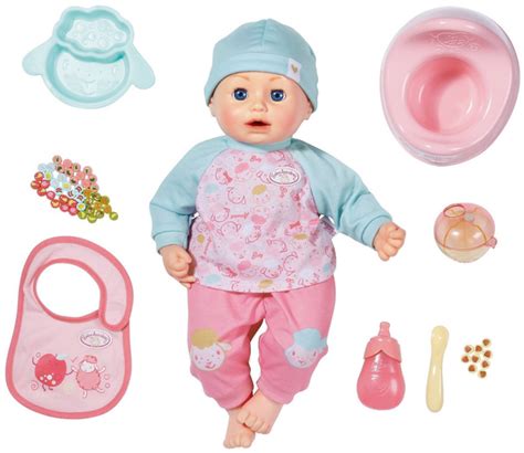 Кукла пупс интерактивная Zapf Creation Baby Annabell 703-601 Бэби ...