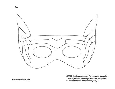 Thor Mask Template