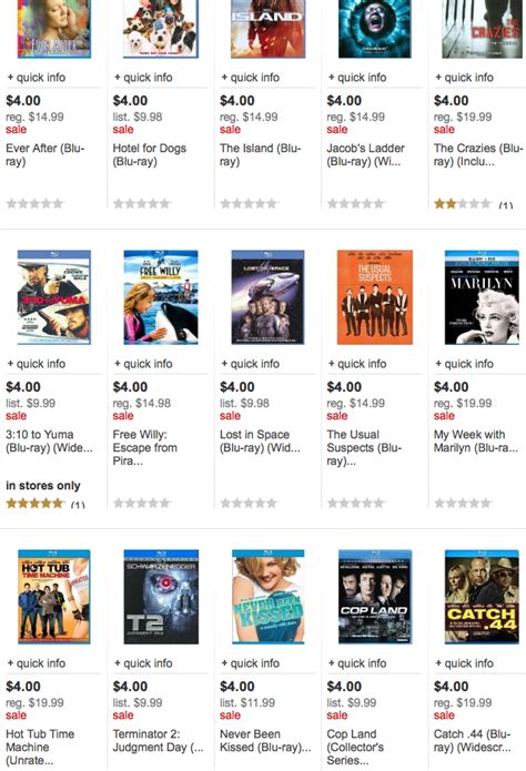 Media Dozens Of Blu Rays For Ea Red Hot Chili Peppers Free Live Album ITunes Movies Ea