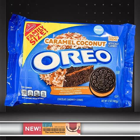 Caramel Coconut Oreo The Junk Food Aisle