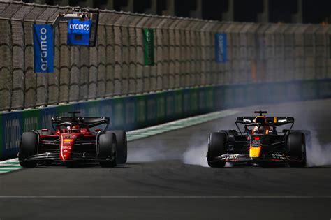 Leclerc Vs Verstappen 2022 Saudi Arabian Gp 4581x3053 Rf1porn